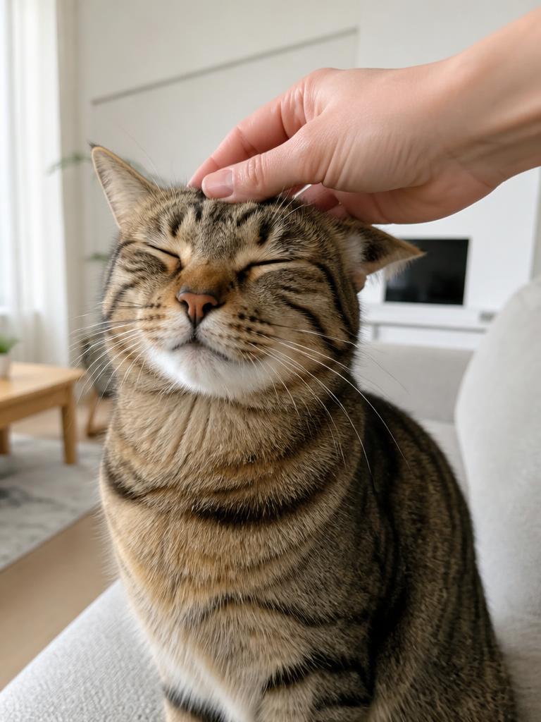 Cat sitting