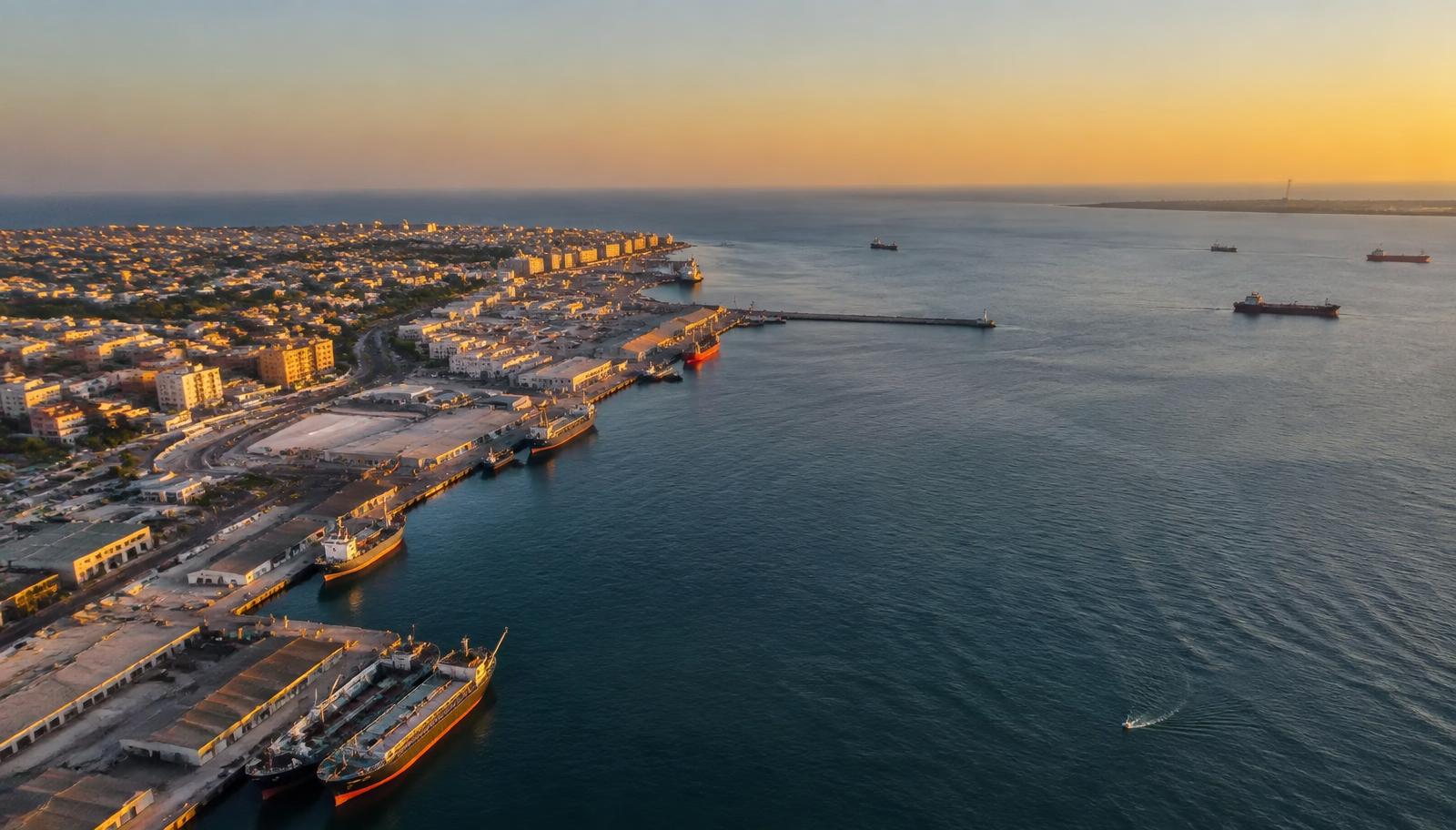 Port Sudan on the Red Sea